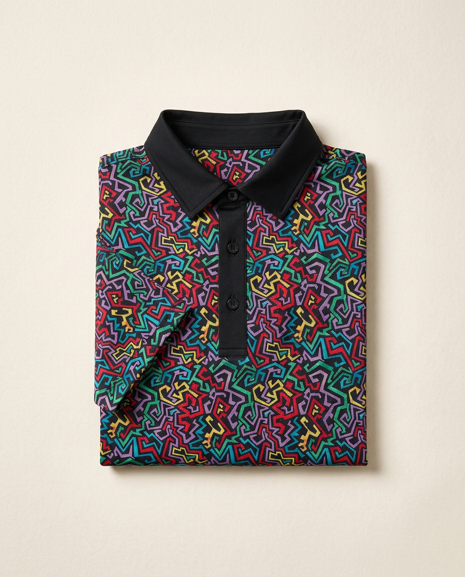 Medallion Polo — Dark